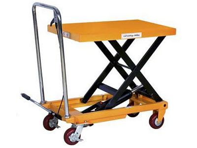 500kg單剪式手推液壓平臺車 500kg單剪式手推液壓平臺車
